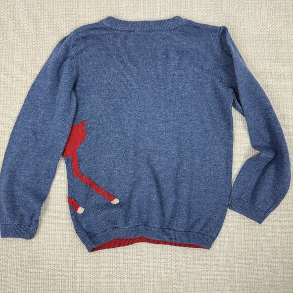 Boys John Lewis Sweater Moose Winter Size 4 Years - Picture 5 of 5